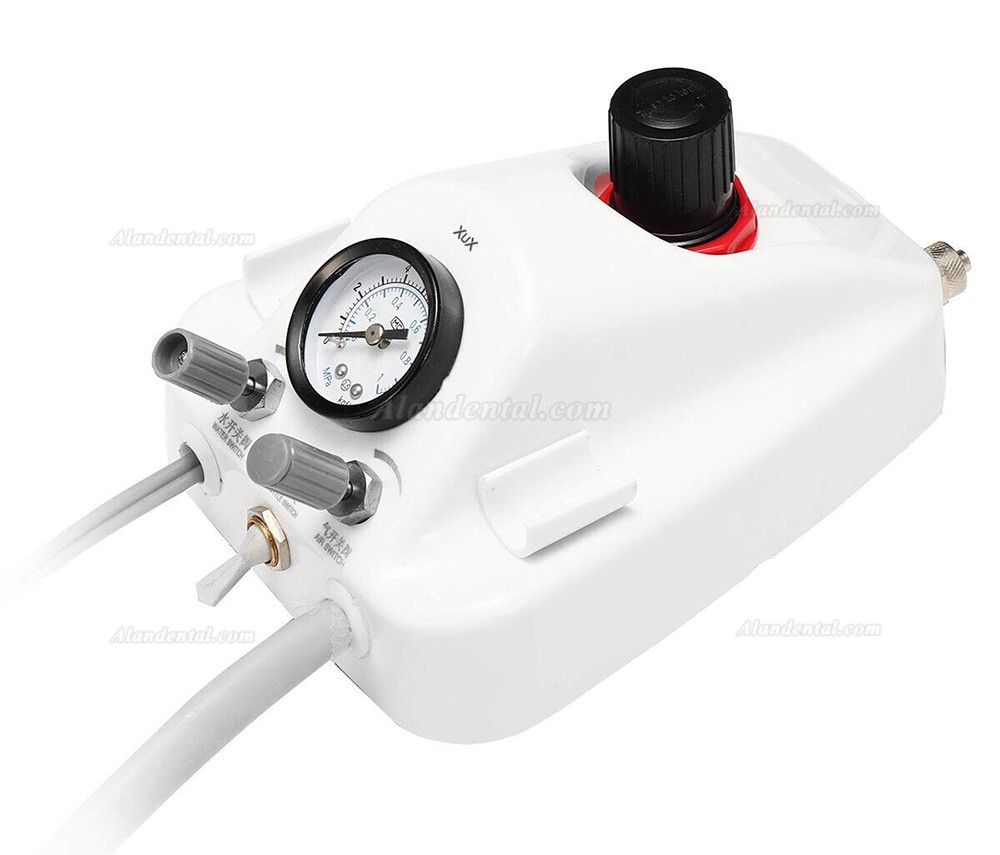Dental Portable Turbine Unit Work with Air Compressor Water Handpiece Syringe 4H